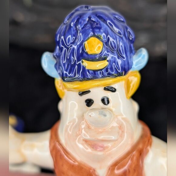 Vintage Fred Flintstone and Barney Rubble Salt & Pepper Shakers - Hanna Barbera - Picture 6 of 11